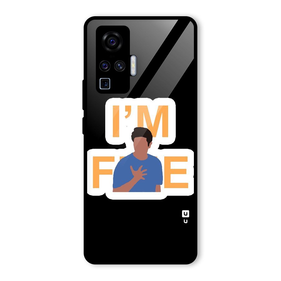 Ross is Fine Glass Back Case for Vivo X50 Pro
