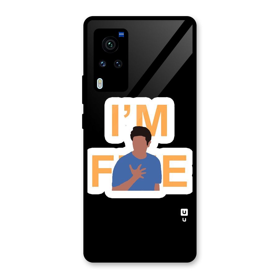 Ross is Fine Glass Back Case for Vivo X60 Pro