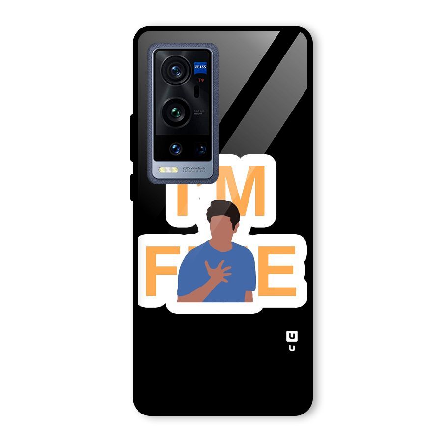 Ross is Fine Glass Back Case for Vivo X60 Pro Plus