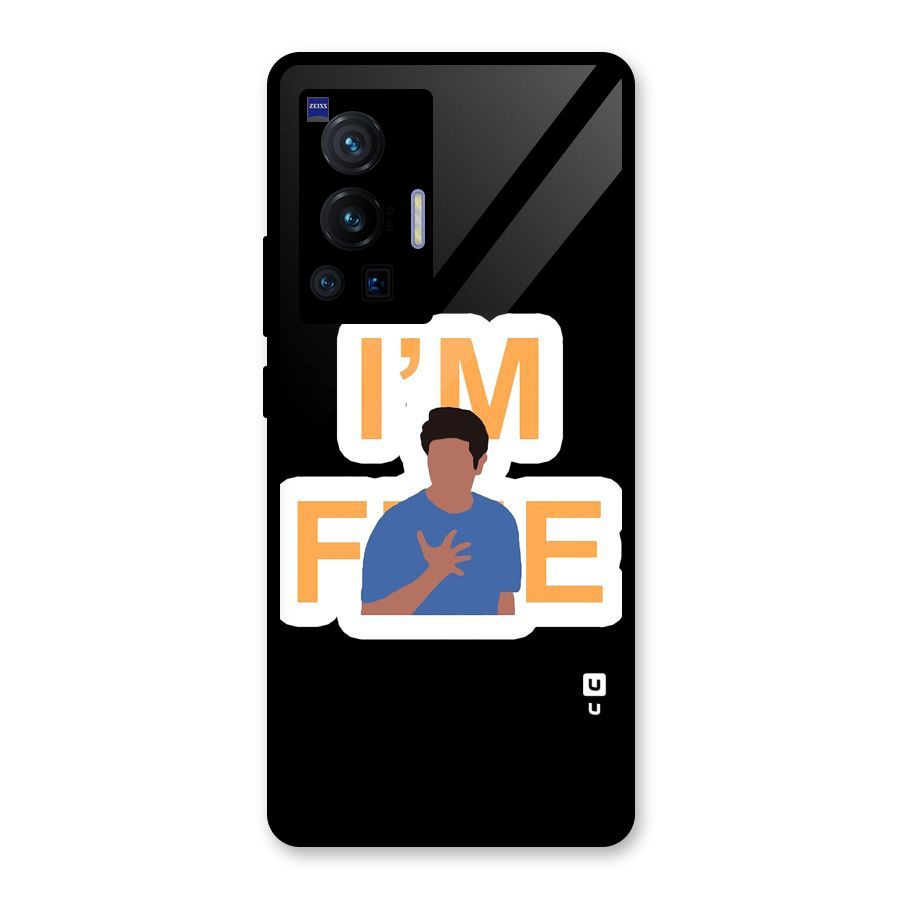 Ross is Fine Glass Back Case for Vivo X70 Pro