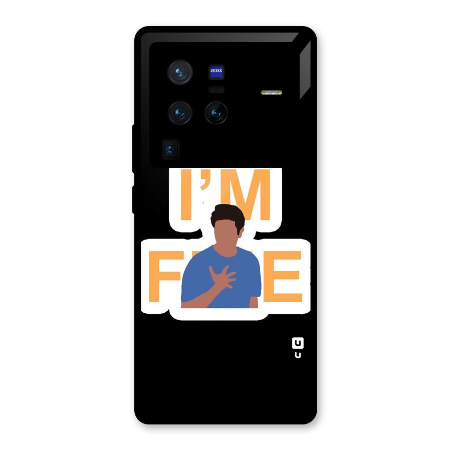 Ross is Fine Glass Back Case for Vivo X80 Pro