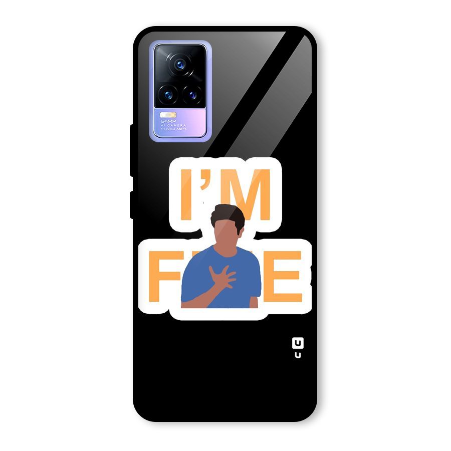 Ross is Fine Glass Back Case for Vivo Y73