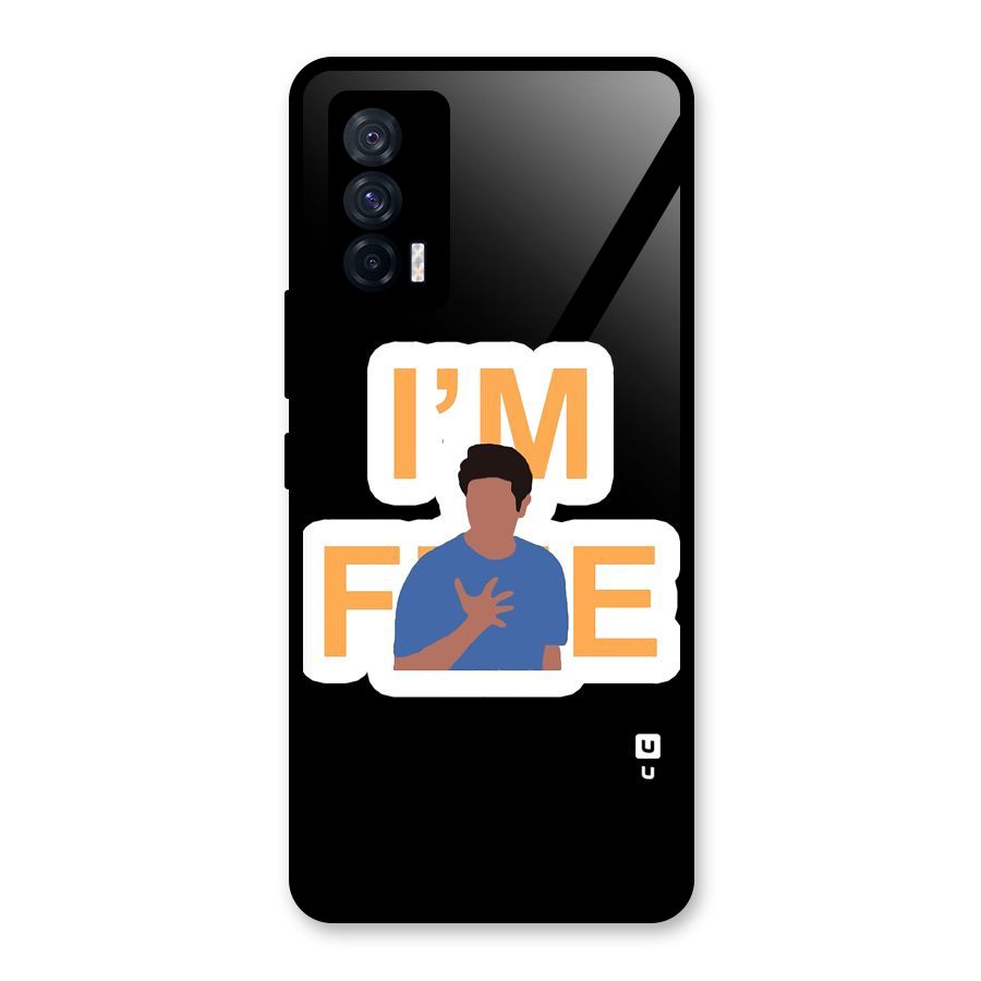Ross is Fine Glass Back Case for Vivo iQOO 7 5G