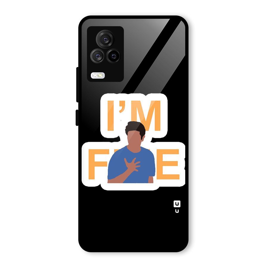 Ross is Fine Glass Back Case for Vivo iQOO 7 Legend 5G