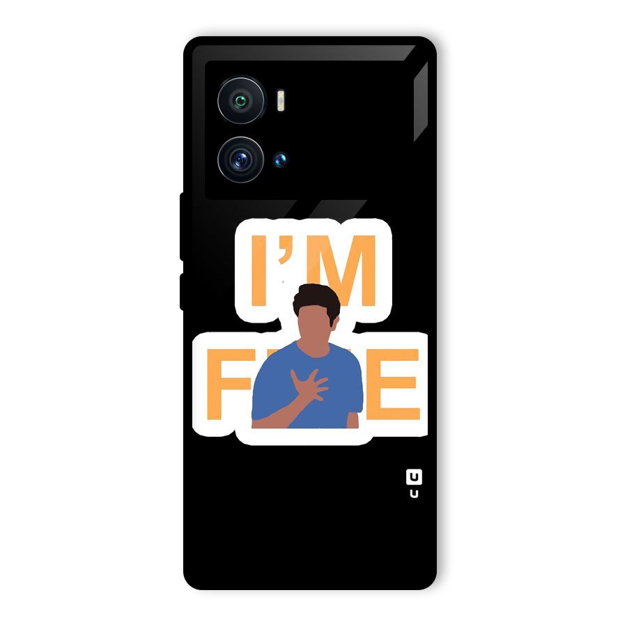 Ross is Fine Glass Back Case for Vivo iQOO 9 Pro