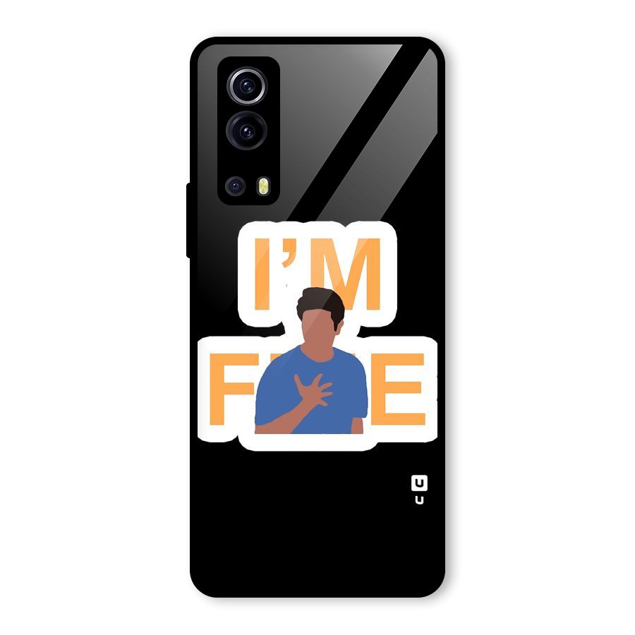 Ross is Fine Glass Back Case for Vivo iQOO Z3