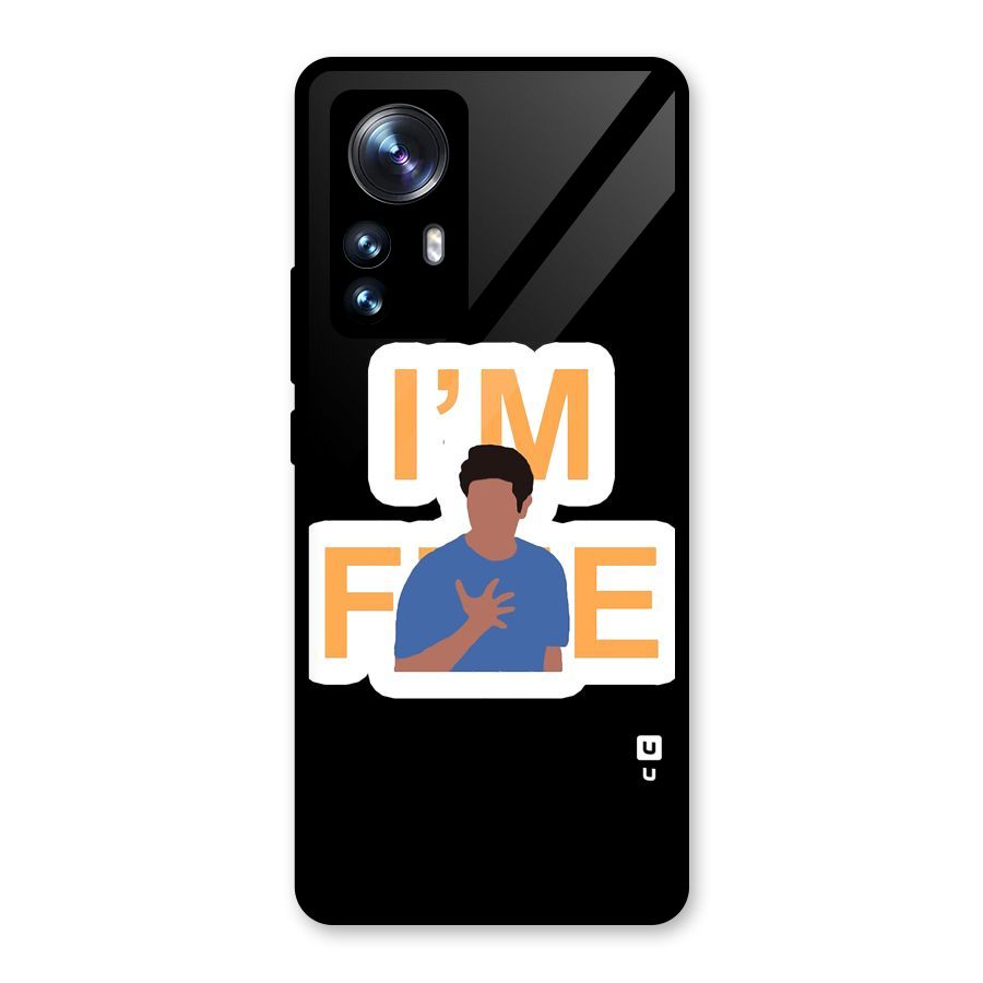Ross is Fine Glass Back Case for Xiaomi 12 Pro