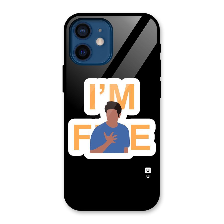 Ross is Fine Glass Back Case for iPhone 12 Mini