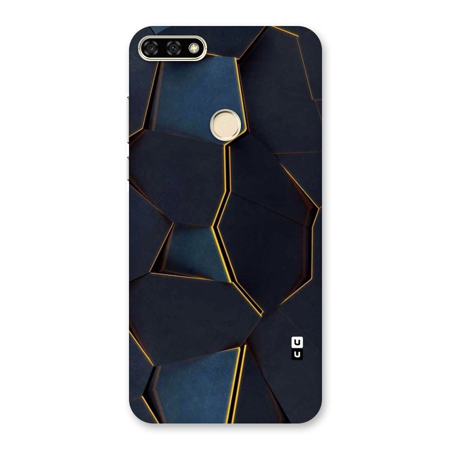 Royal Abstract Back Case for Honor 7A