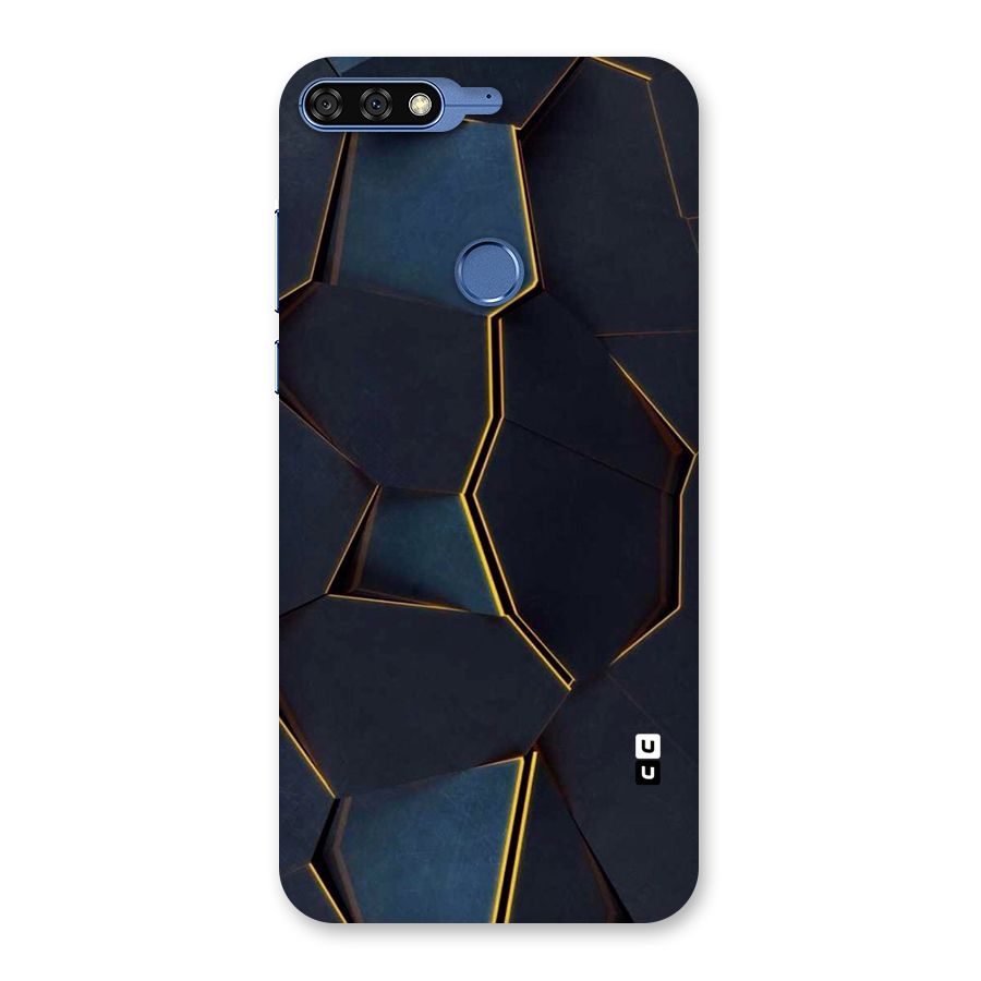 Royal Abstract Back Case for Honor 7C