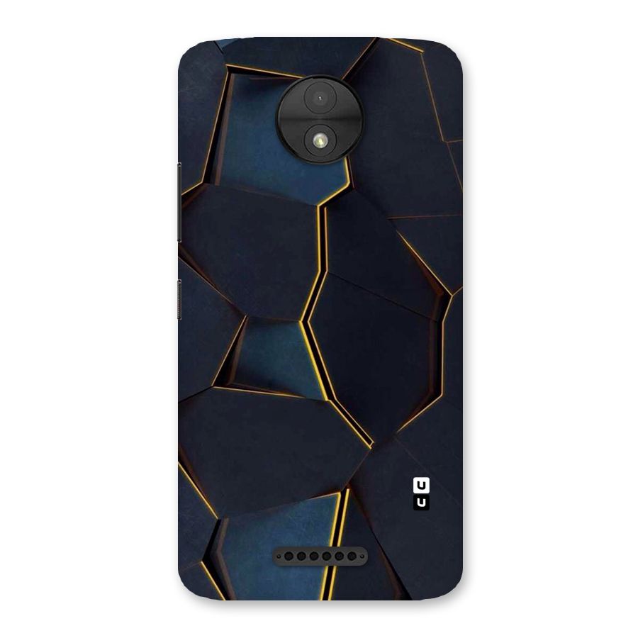 Royal Abstract Back Case for Moto C