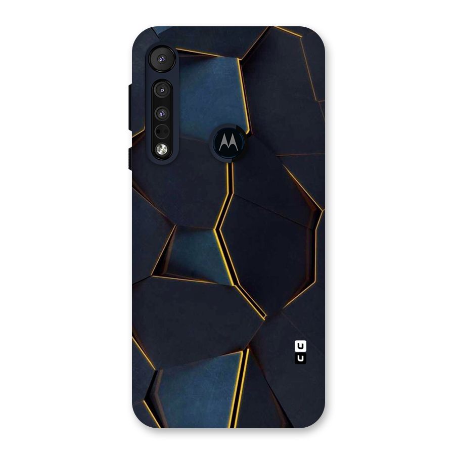 Royal Abstract Back Case for Motorola One Macro