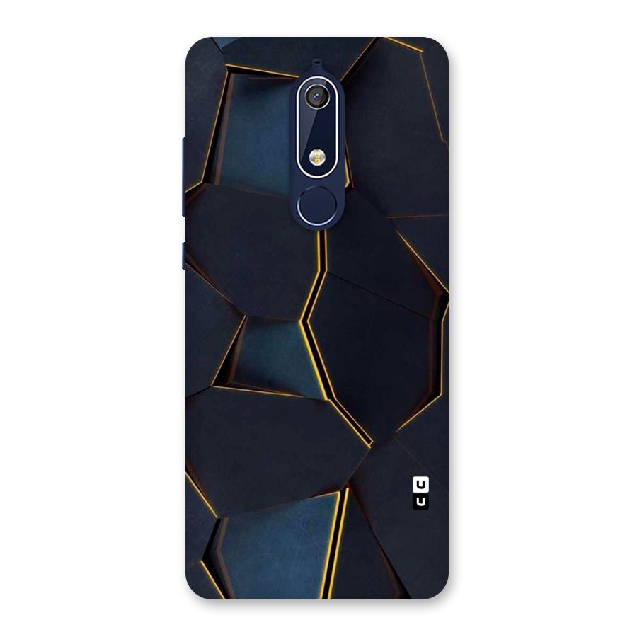 Royal Abstract Back Case for Nokia 5.1