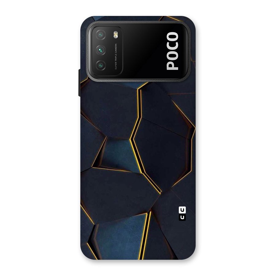 Royal Abstract Back Case for Poco M3