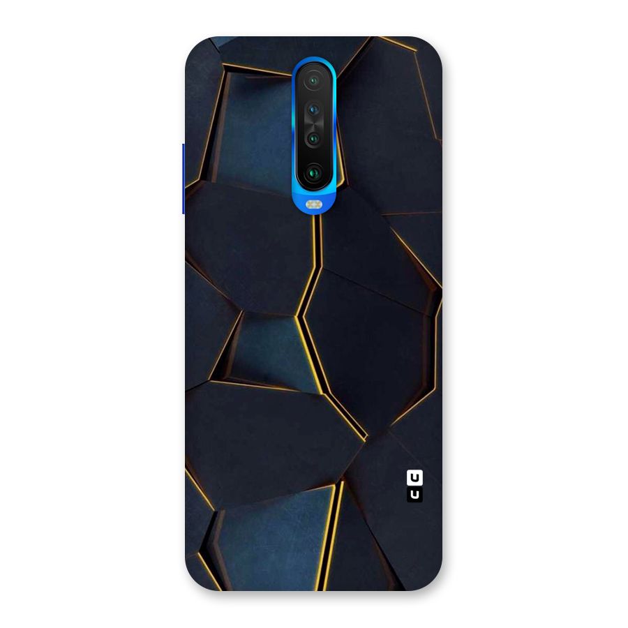 Royal Abstract Back Case for Poco X2