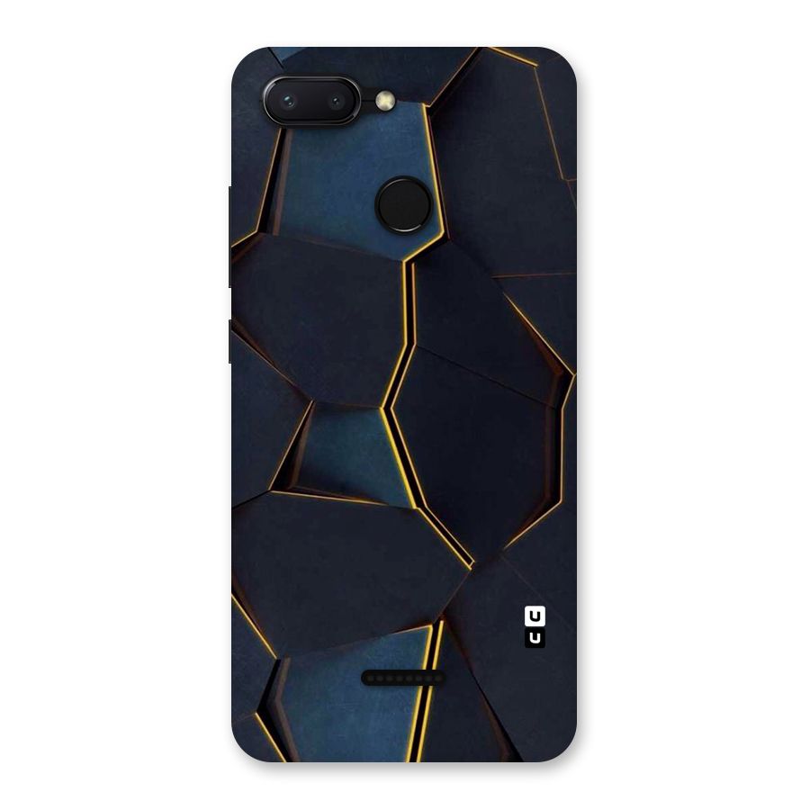 Royal Abstract Back Case for Redmi 6