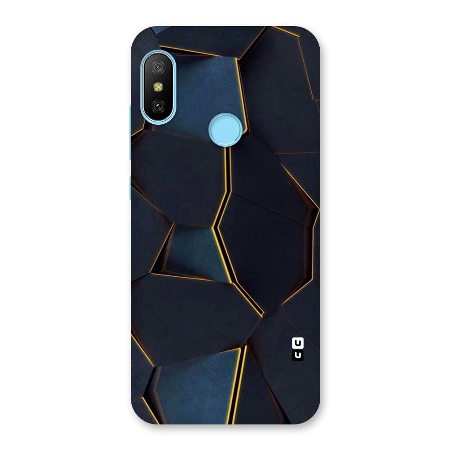 Royal Abstract Back Case for Redmi 6 Pro