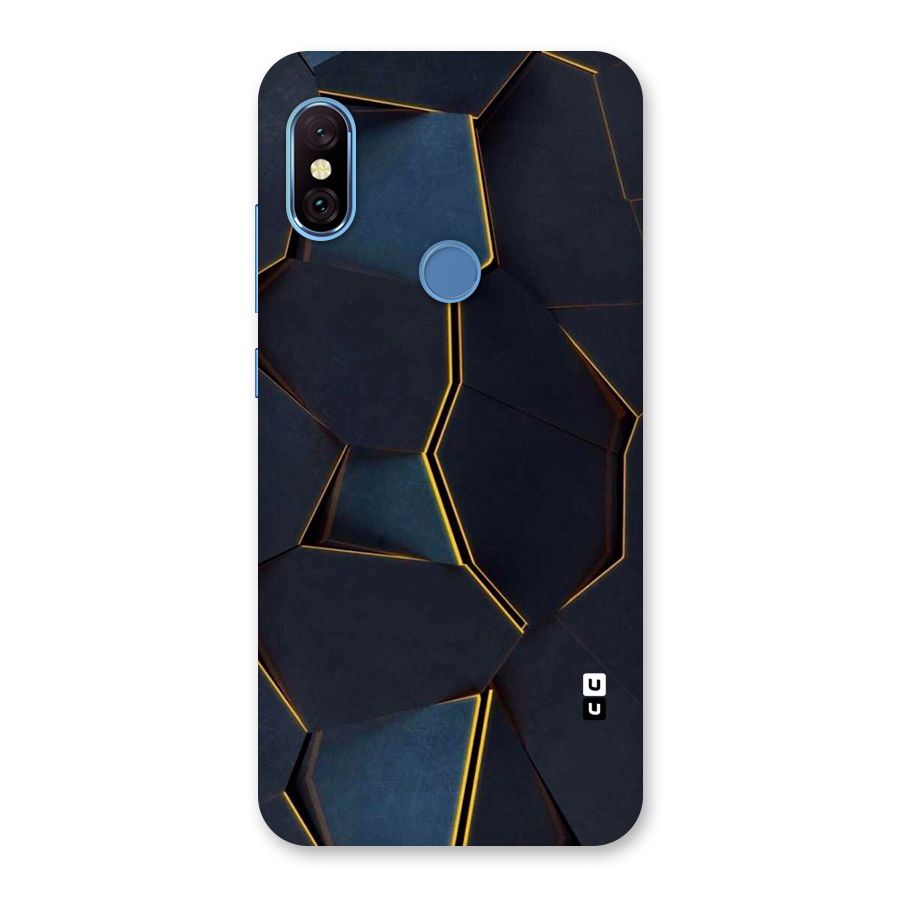 Royal Abstract Back Case for Redmi Note 6 Pro