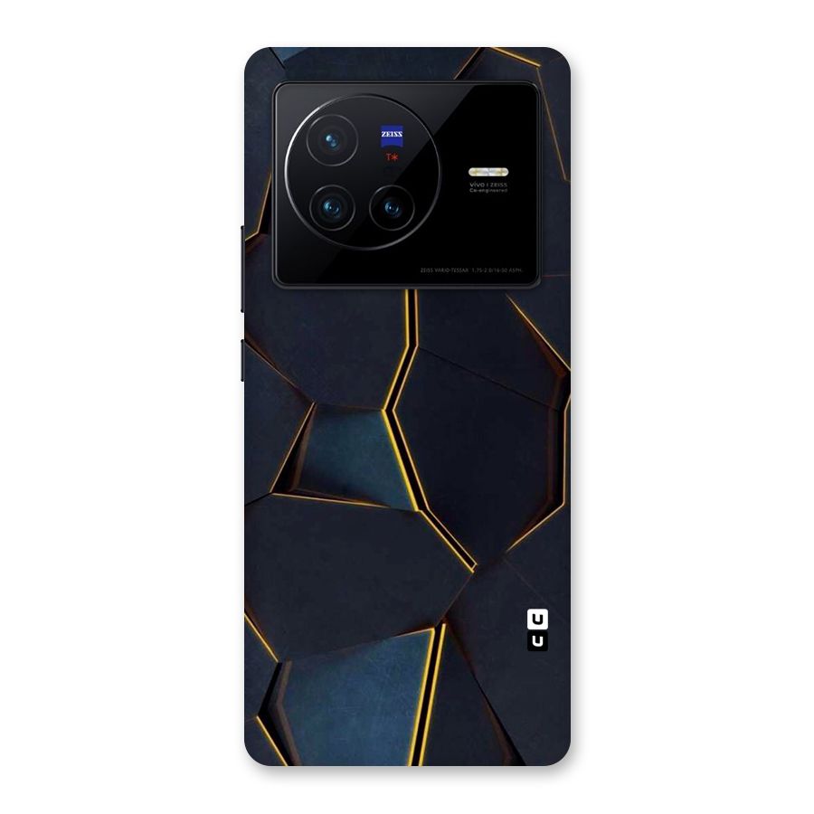 Royal Abstract Back Case for Vivo X80