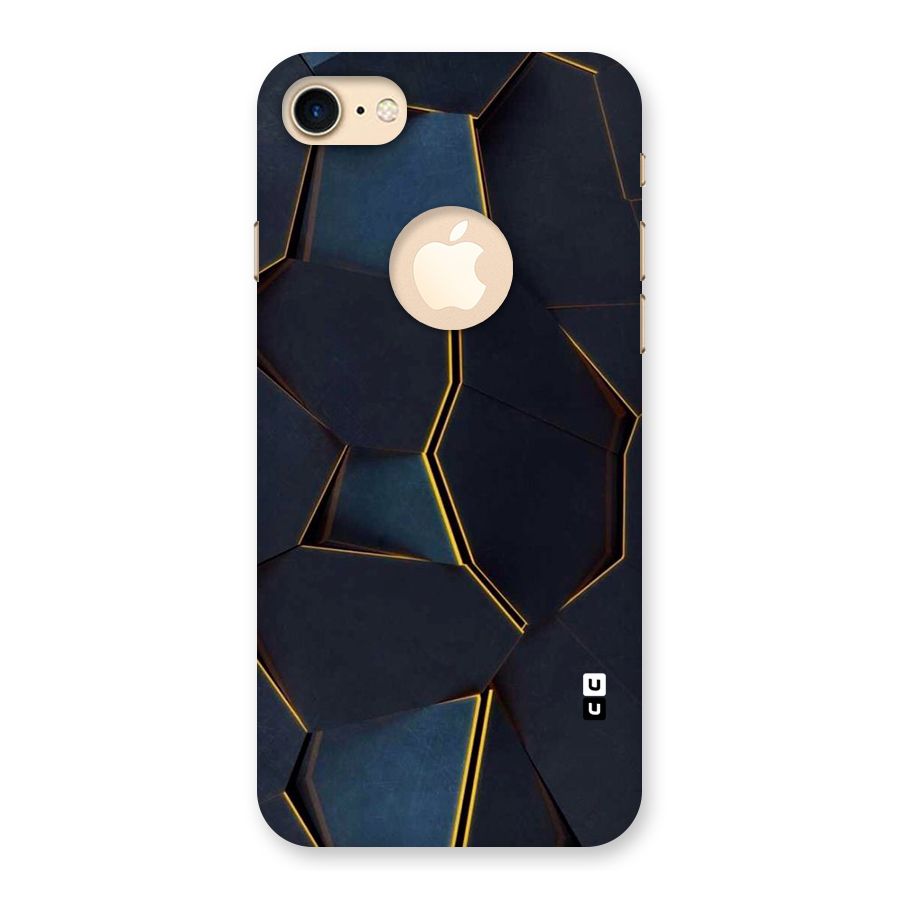 Royal Abstract Back Case for iPhone 7 Logo Cut