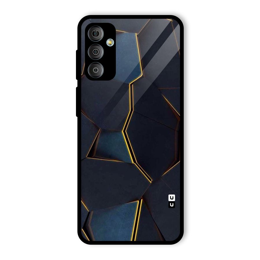 Royal Abstract Glass Back Case for Galaxy F23