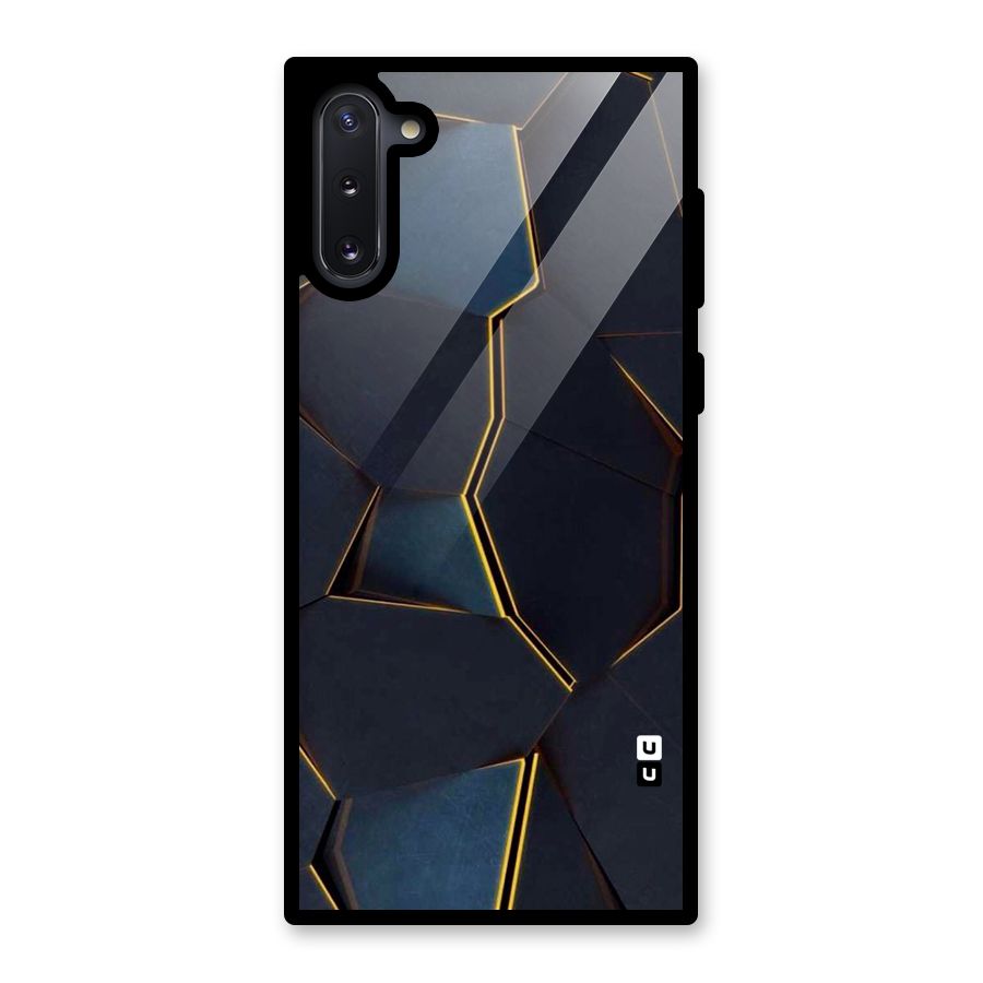 Royal Abstract Glass Back Case for Galaxy Note 10