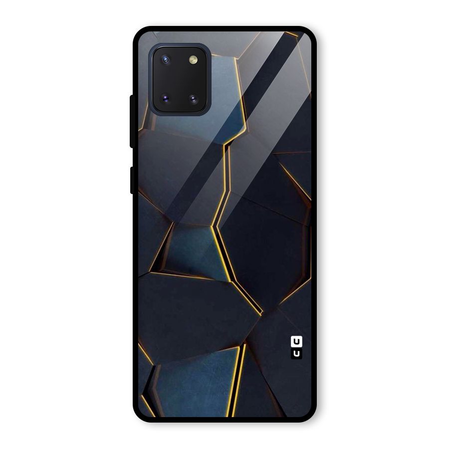 Royal Abstract Glass Back Case for Galaxy Note 10 Lite