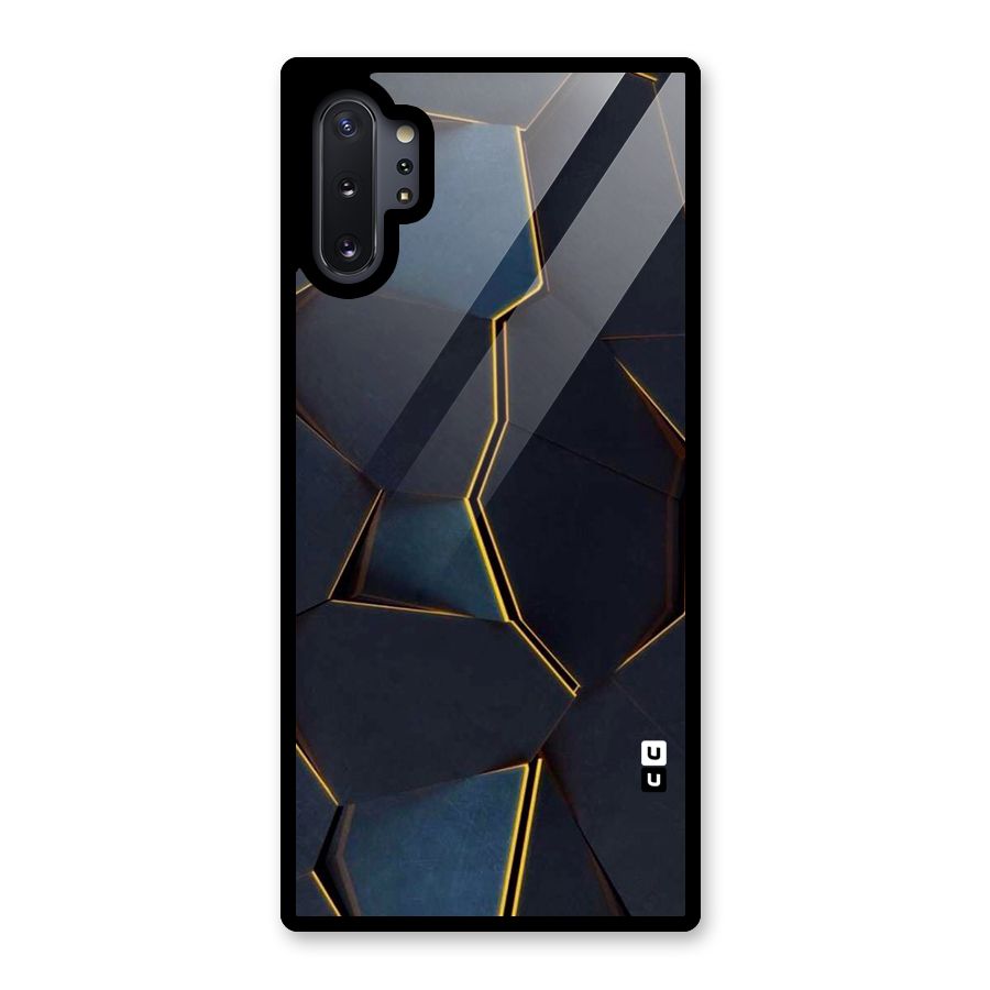 Royal Abstract Glass Back Case for Galaxy Note 10 Plus