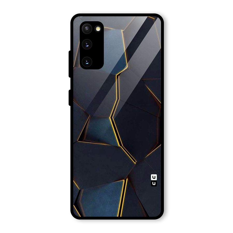 Royal Abstract Glass Back Case for Galaxy S20 FE