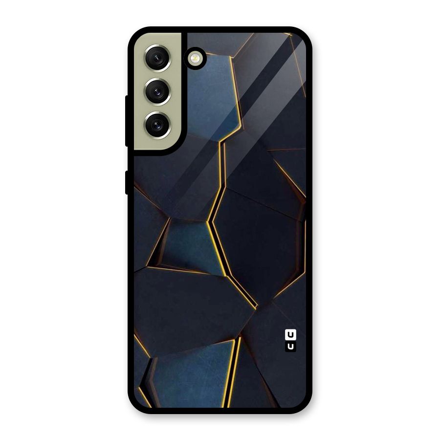 Royal Abstract Glass Back Case for Galaxy S21 FE 5G