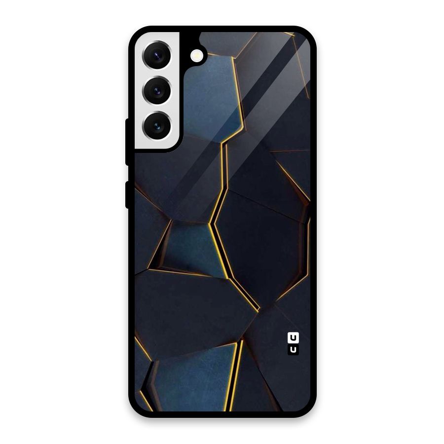 Royal Abstract Glass Back Case for Galaxy S22 Plus 5G
