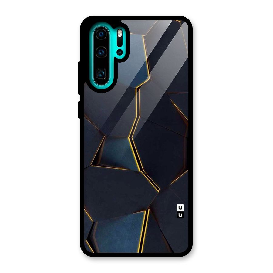 Royal Abstract Glass Back Case for Huawei P30 Pro