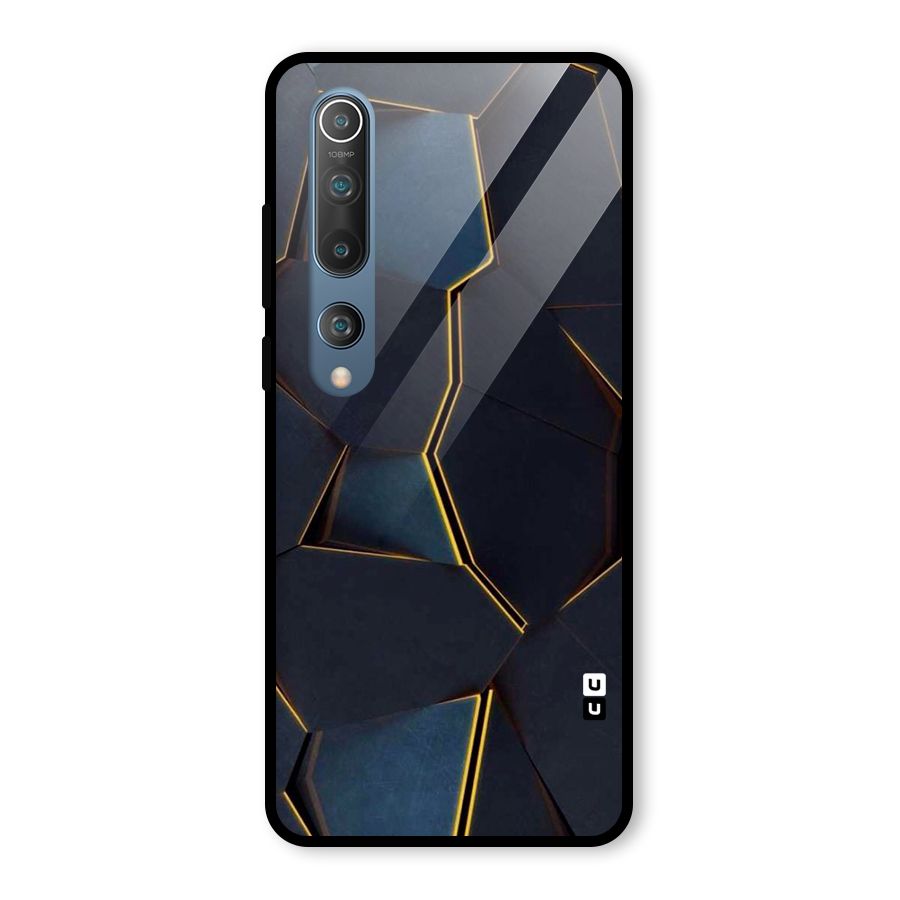 Royal Abstract Glass Back Case for Mi 10