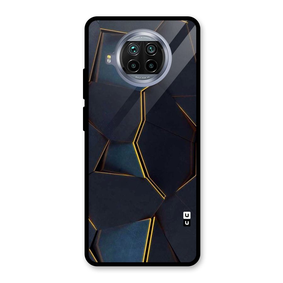 Royal Abstract Glass Back Case for Mi 10i