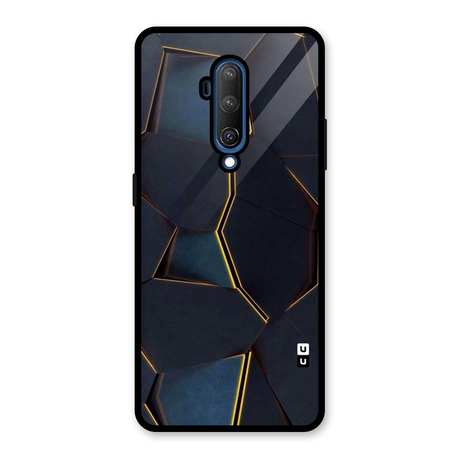 Royal Abstract Glass Back Case for OnePlus 7T Pro