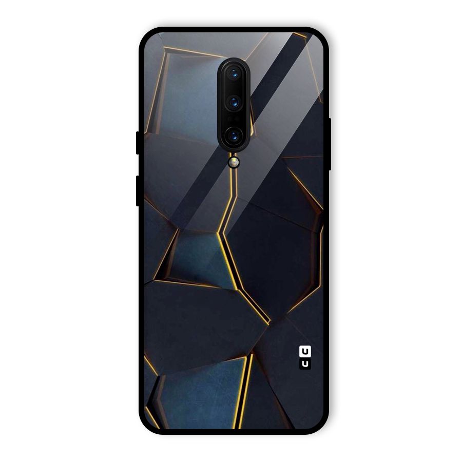 Royal Abstract Glass Back Case for OnePlus 7 Pro