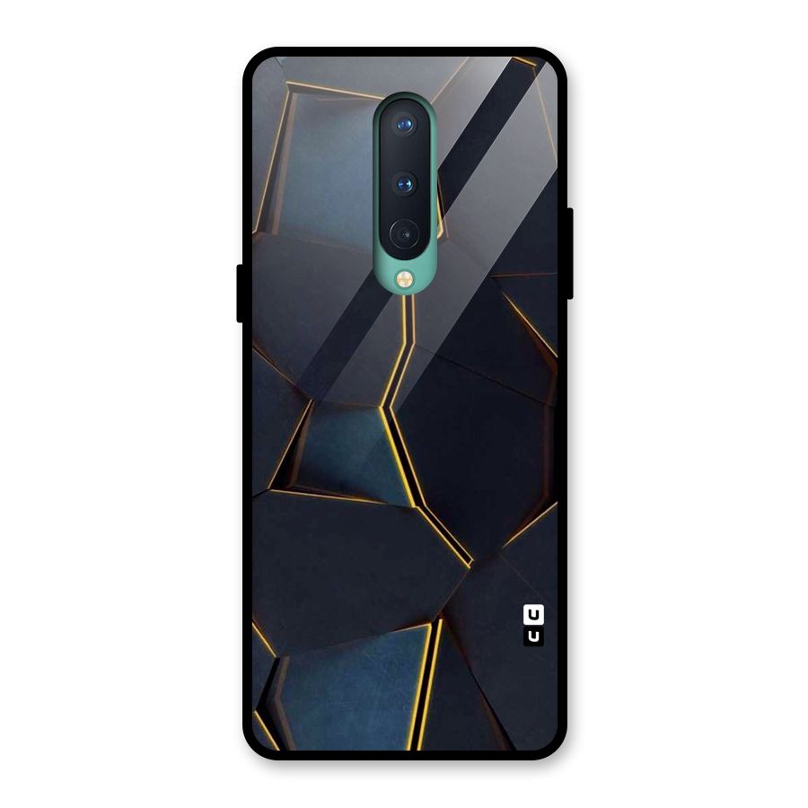 Royal Abstract Glass Back Case for OnePlus 8
