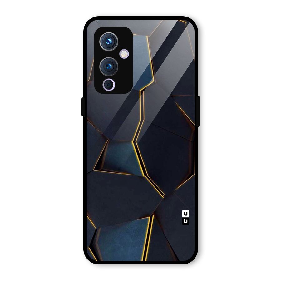 Royal Abstract Glass Back Case for OnePlus 9
