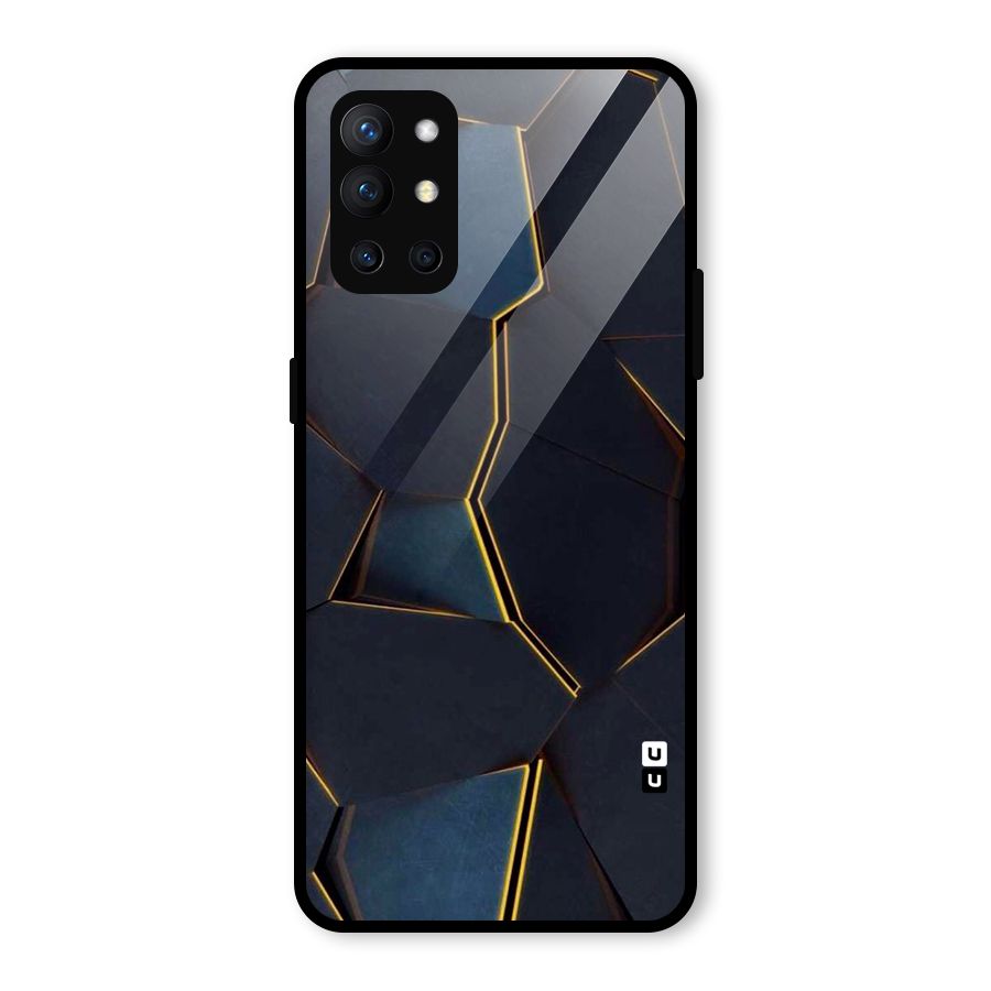 Royal Abstract Glass Back Case for OnePlus 9R