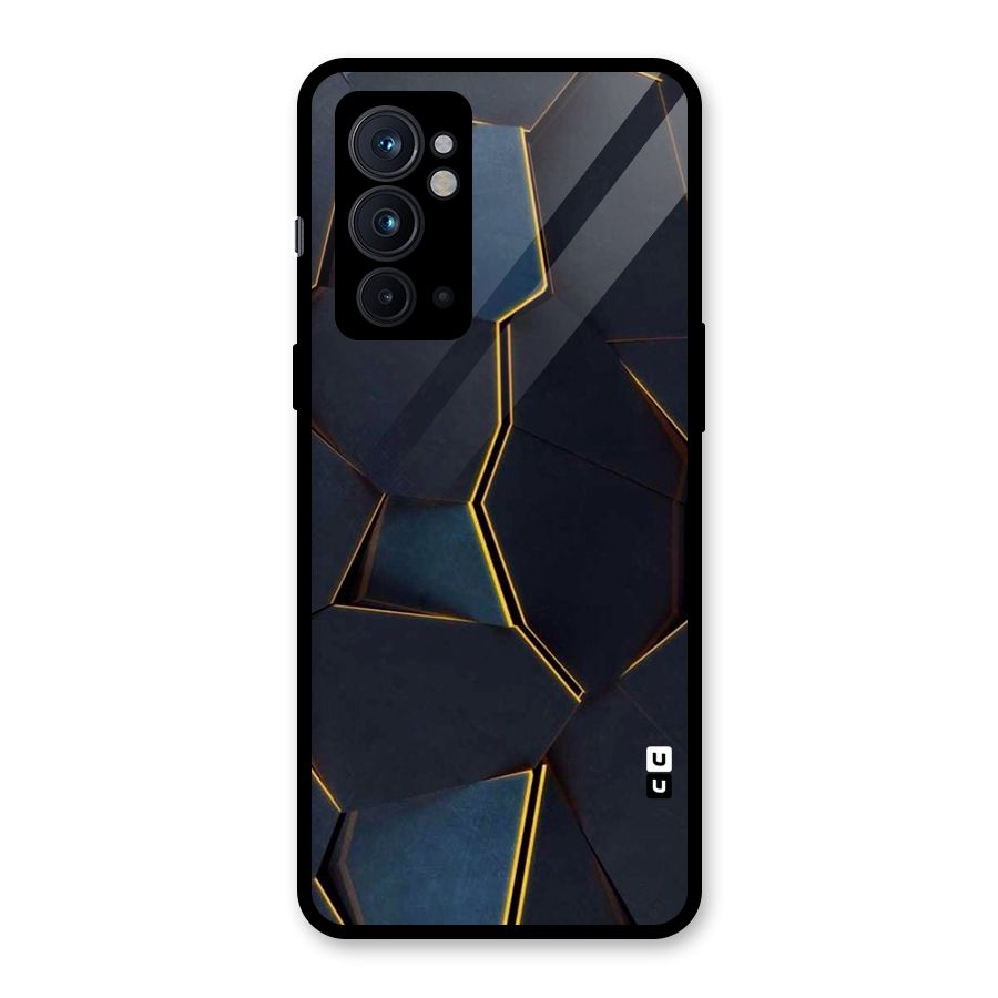 Royal Abstract Glass Back Case for OnePlus 9RT 5G
