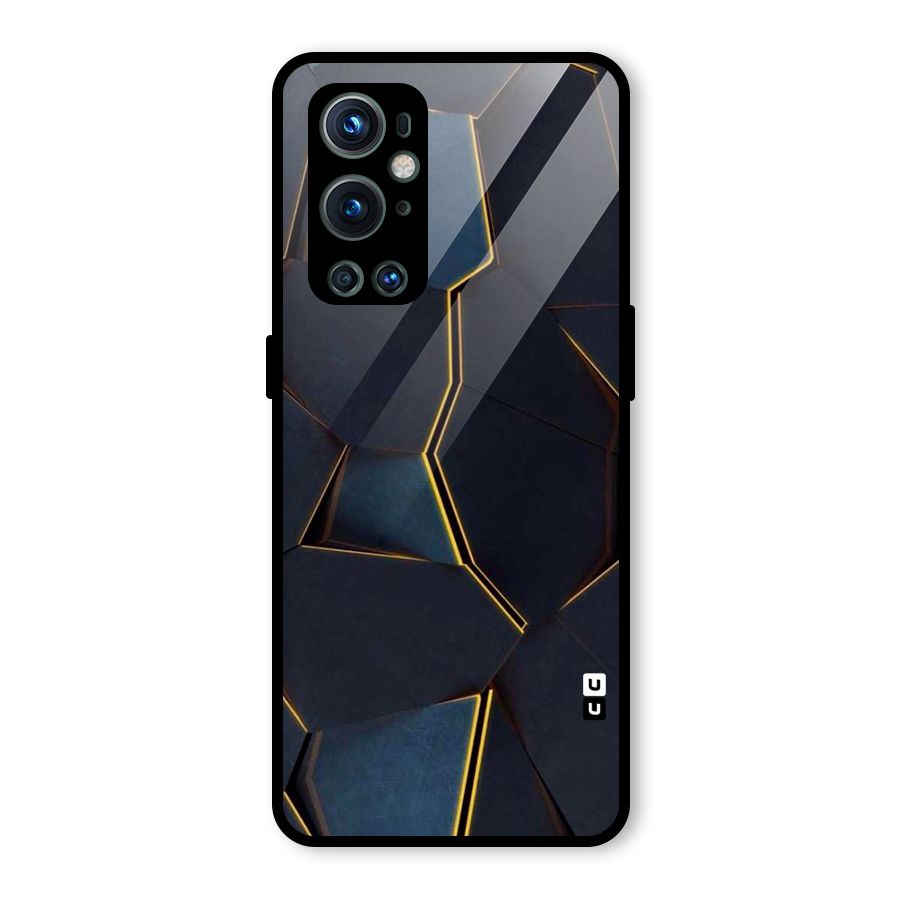 Royal Abstract Glass Back Case for OnePlus 9 Pro