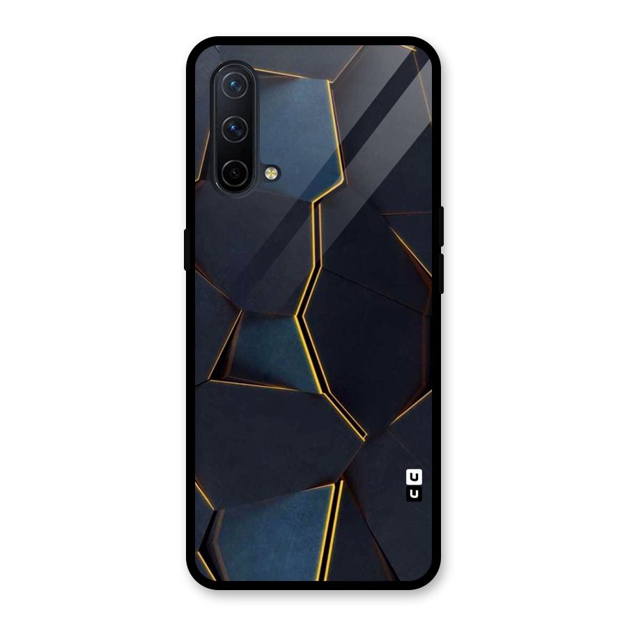 Royal Abstract Glass Back Case for OnePlus Nord CE 5G