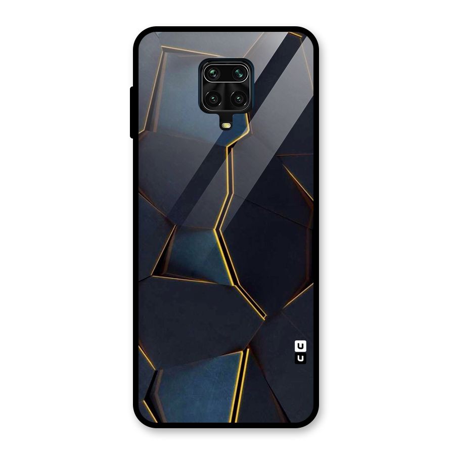 Royal Abstract Glass Back Case for Poco M2 Pro