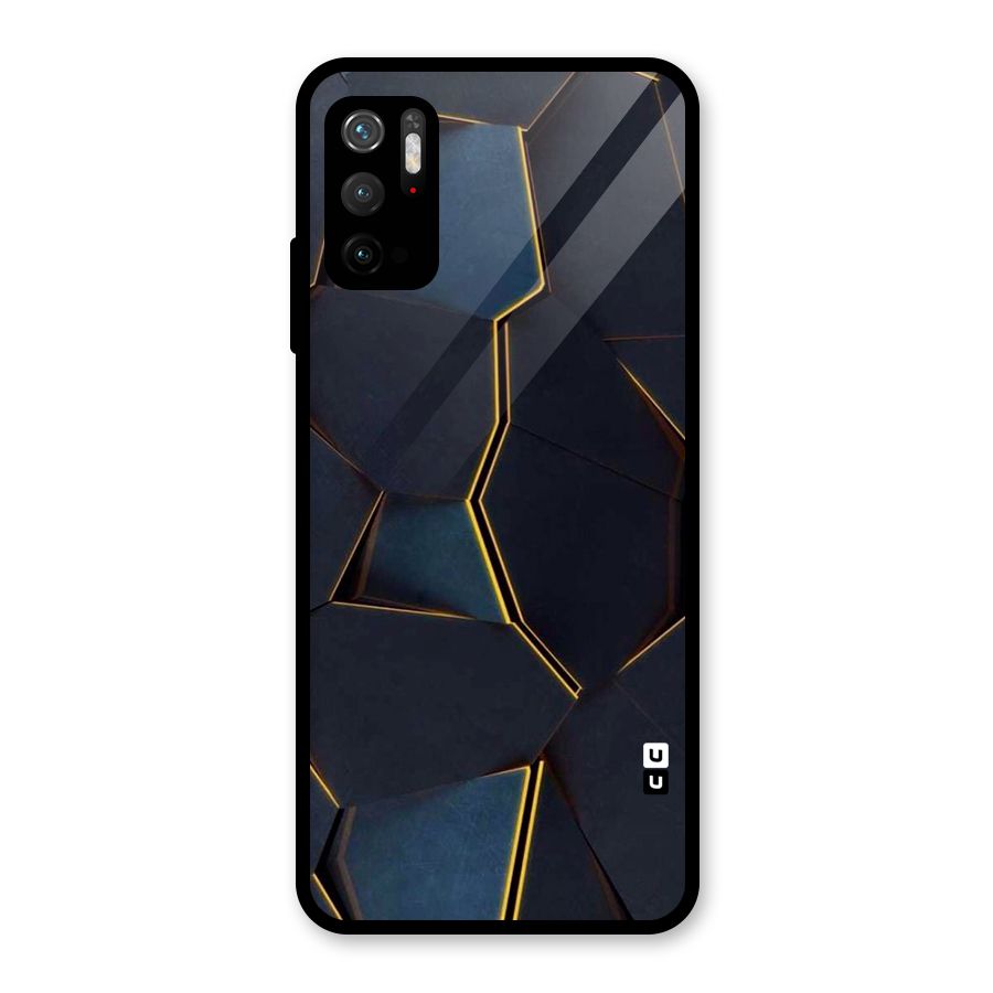 Royal Abstract Glass Back Case for Poco M3 Pro 5G