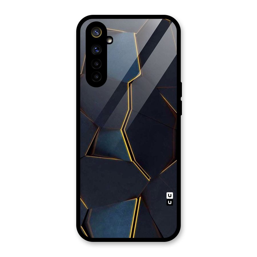 Royal Abstract Glass Back Case for Realme 6