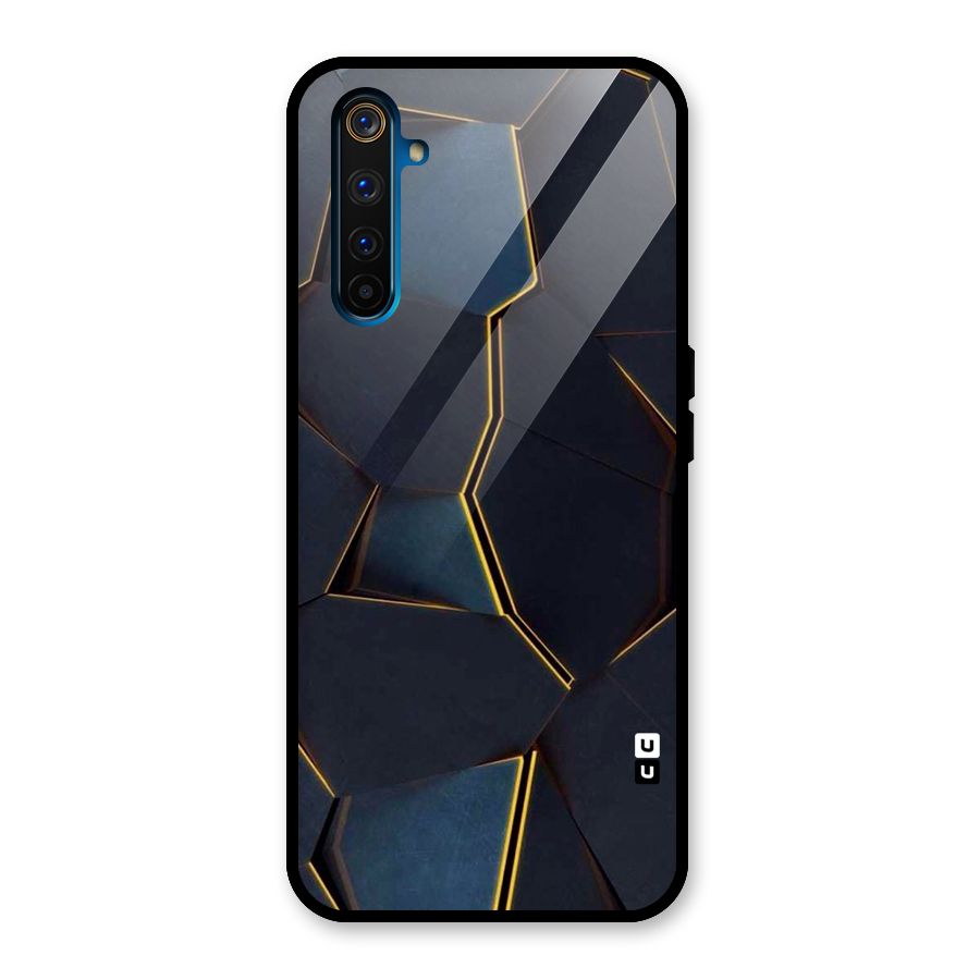 Royal Abstract Glass Back Case for Realme 6 Pro