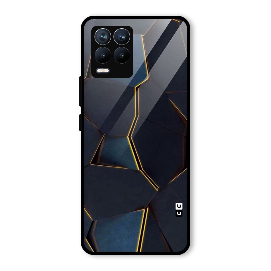 Royal Abstract Glass Back Case for Realme 8
