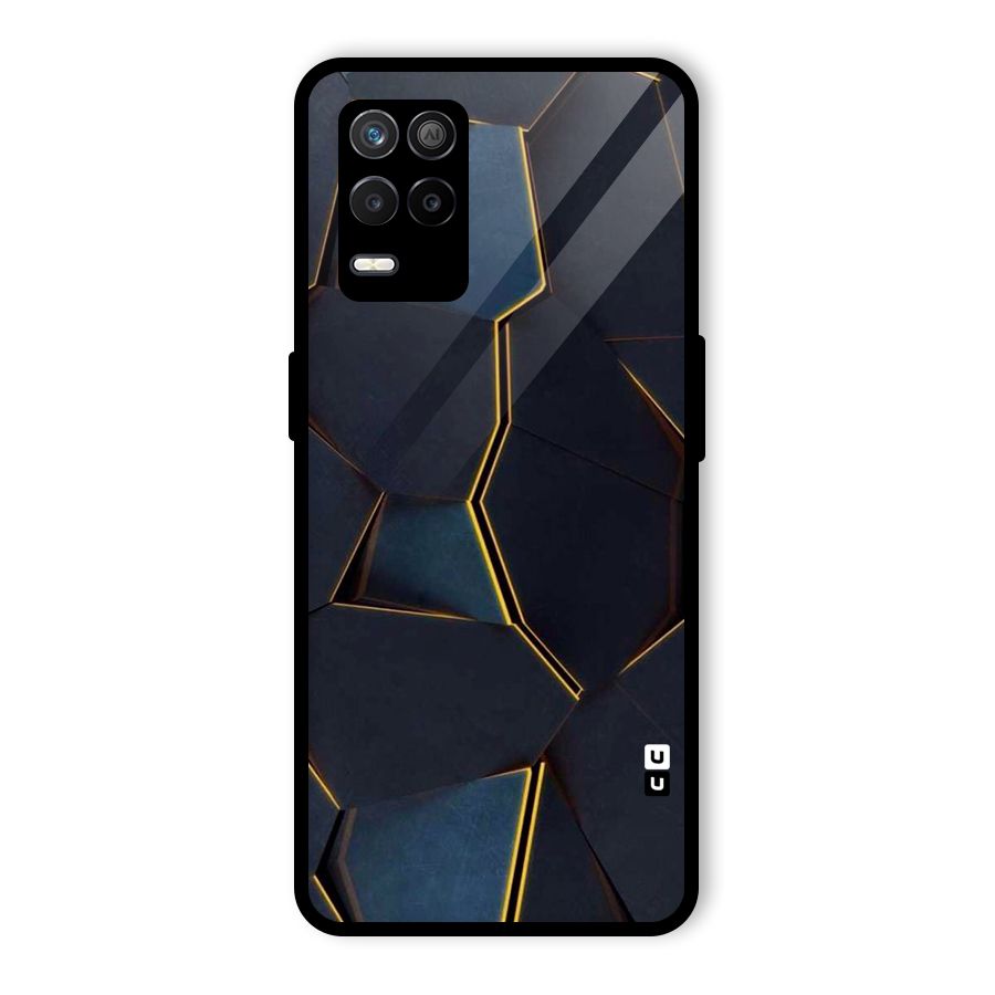 Royal Abstract Glass Back Case for Realme 8 5G