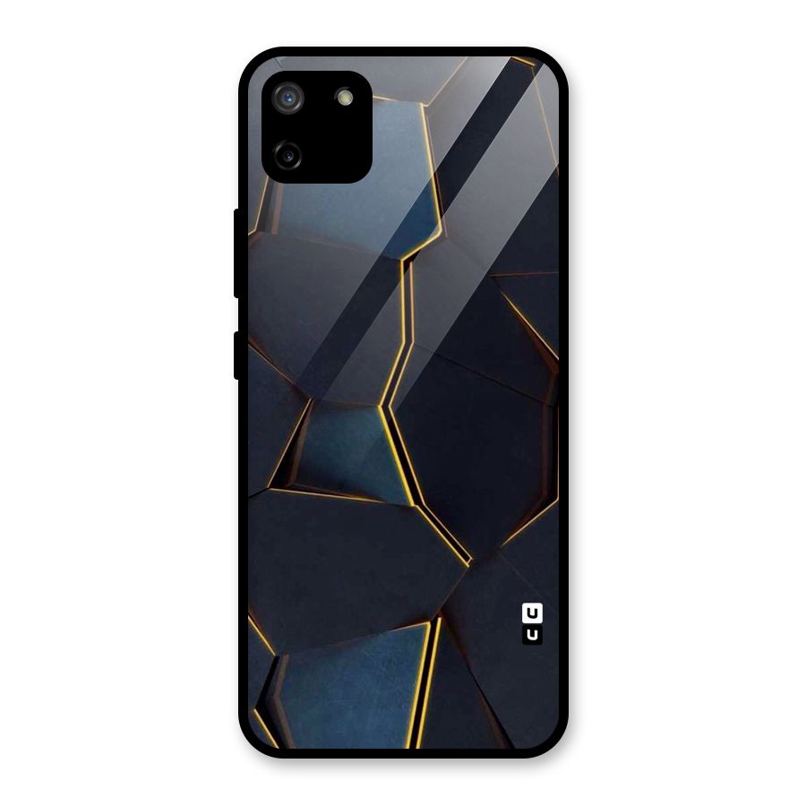 Royal Abstract Glass Back Case for Realme C11