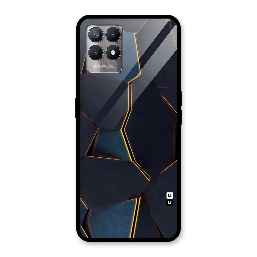 Royal Abstract Glass Back Case for Realme Narzo 50